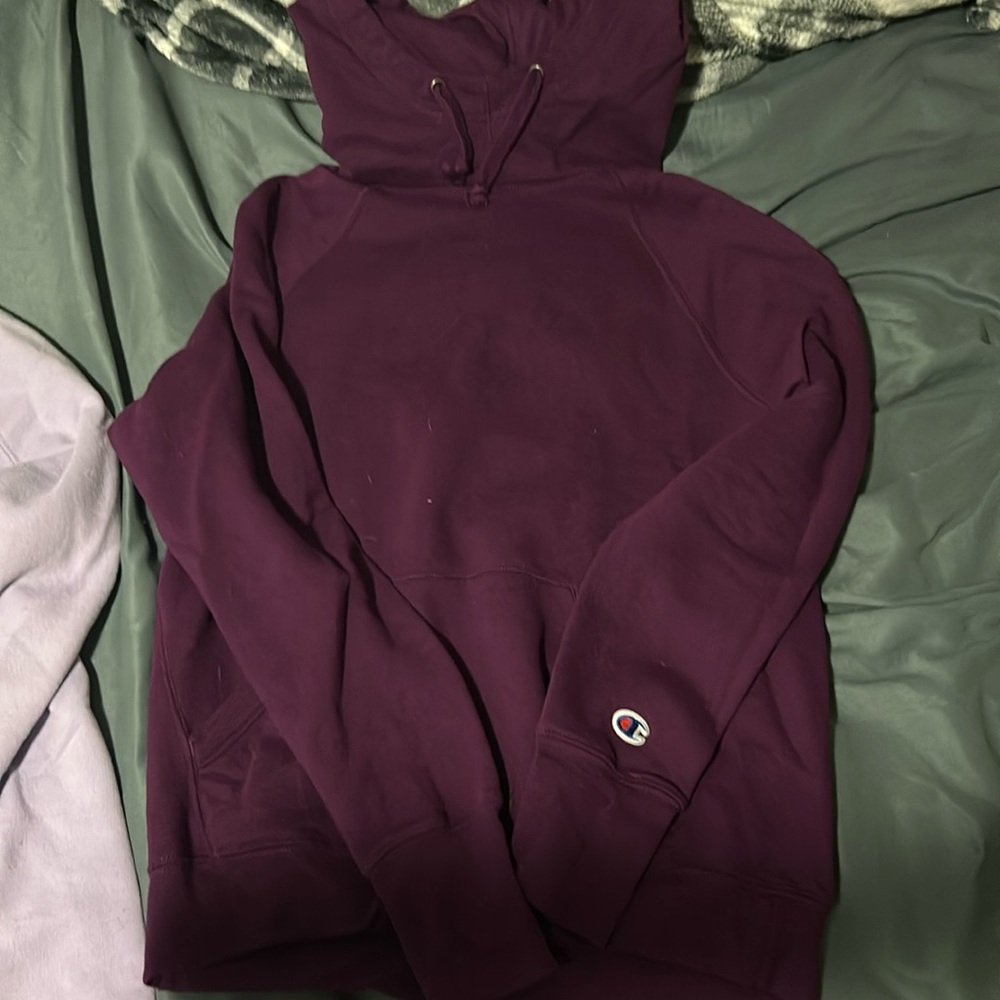 Purple hoodie